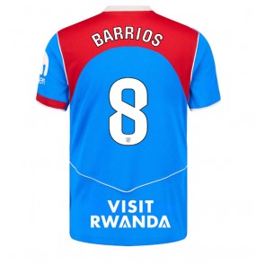 Atletico Madrid Pablo Barrios #8 Alternativní Dres 2025-26 Krátký Rukáv